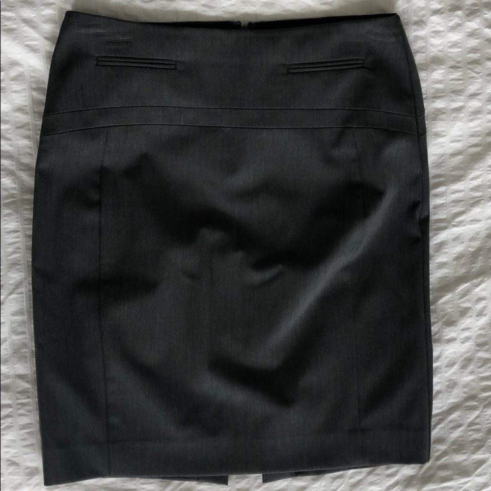 Express Gray Pencil Skirt